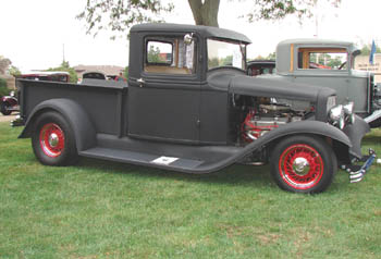 Rat Rod truck, Rochester Indiana Chili cookoff.